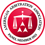 American Arbitration Association Panel Member 2020