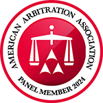 American Arbitration Association Panel Member | 2024